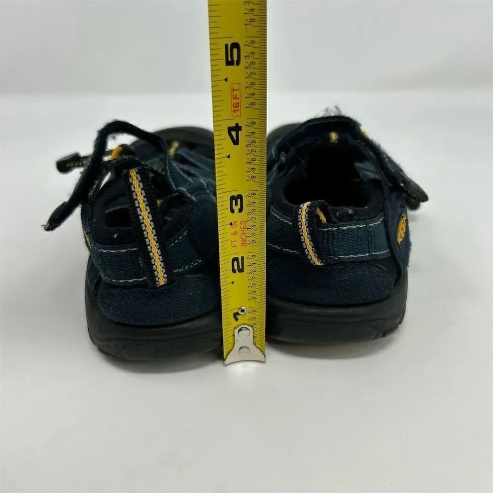 KEEN Newport H2 Youth Kids Waterproof Sandals Navy Blue Size 13